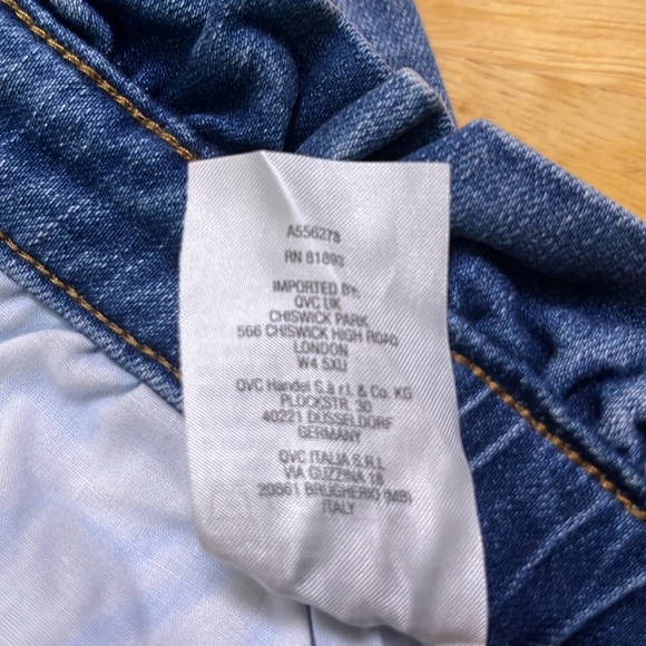 Candace Cameron Bure Petite Pacific Denim Paperbag Waist Jean 0P A556278 - Picture 4 of 13